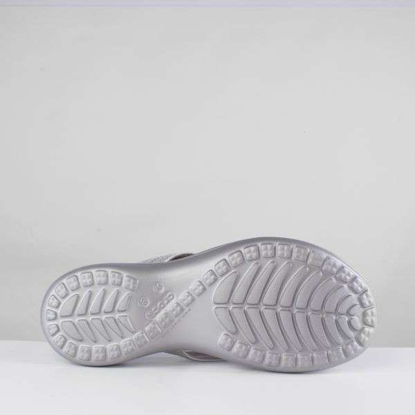 Жіночі в'єтнамки Crocs Women's Capri V Sequin Slipper - Silver — фото 6