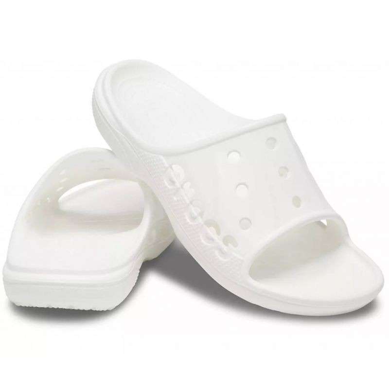 Шльопанці Crocs Unisex Baya Slides Sandals Slipper White — фото 1
