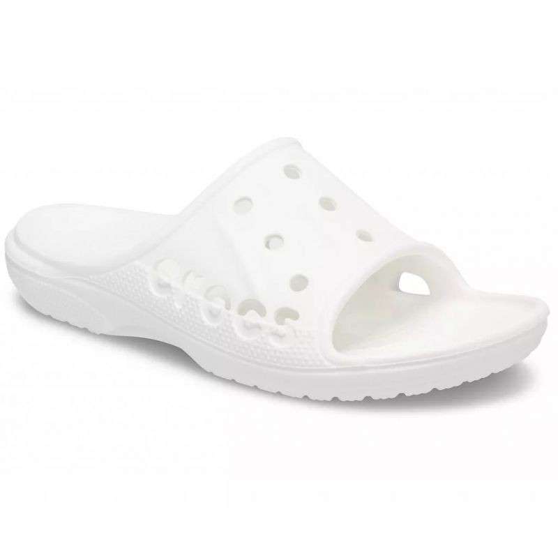Шльопанці Crocs Unisex Baya Slides Sandals Slipper White — фото 2