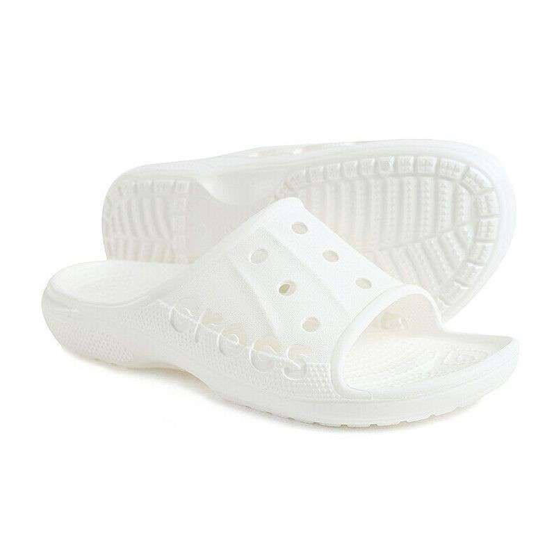 Шльопанці Crocs Unisex Baya Slides Sandals Slipper White — фото 4