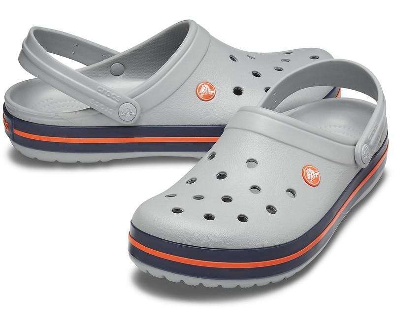 Чоловічі Crocs Крокбенд Сірі Crocband Clog Light Grey/Bright Cobalt