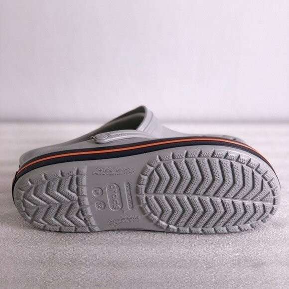 Чоловічі Crocs Крокбенд Сірі Crocband Clog Light Grey/Bright Cobalt — фото 5