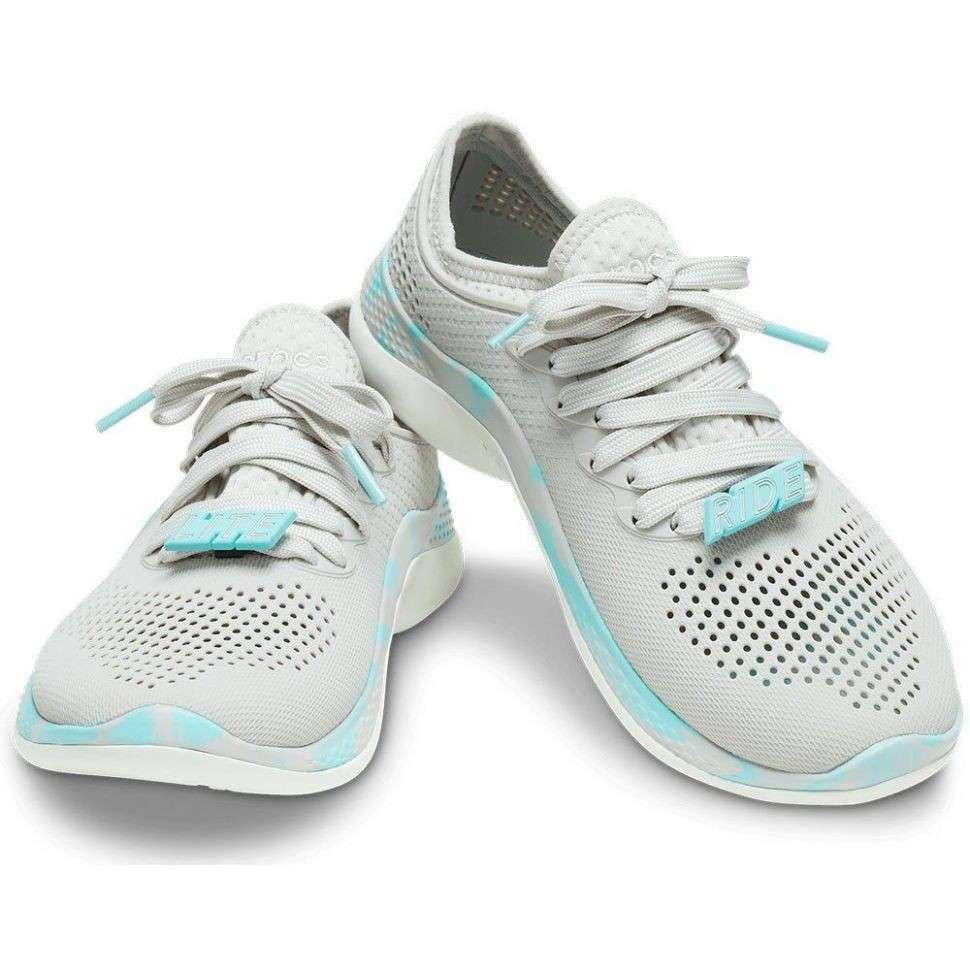 Чоловічі кросівки Crocs Literide 360 Marbled Pacer Pearl White/Multi