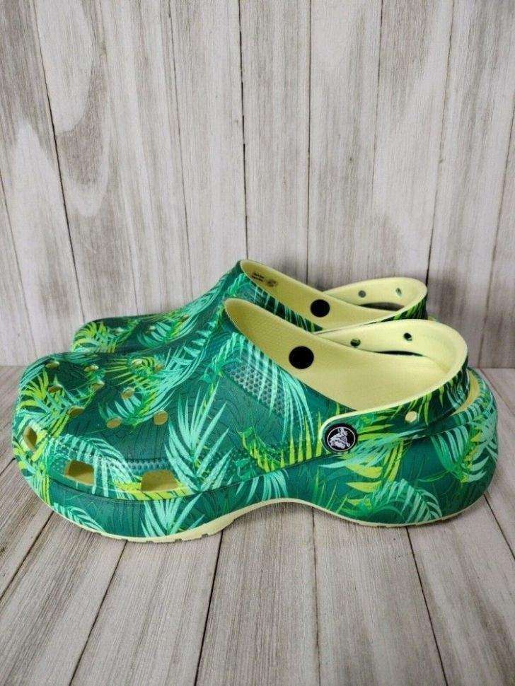 Жіночі Crocs Classic Clog Platform Tropical Multi — фото 4