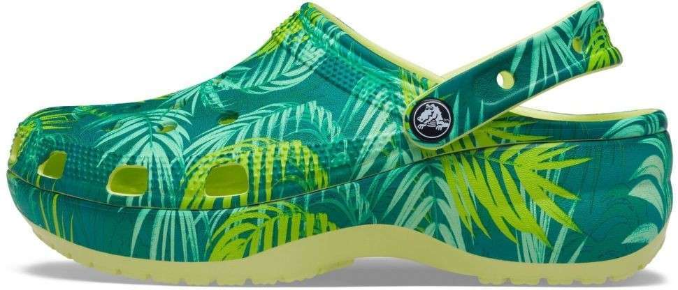 Жіночі Crocs Classic Clog Platform Tropical Multi — фото 6