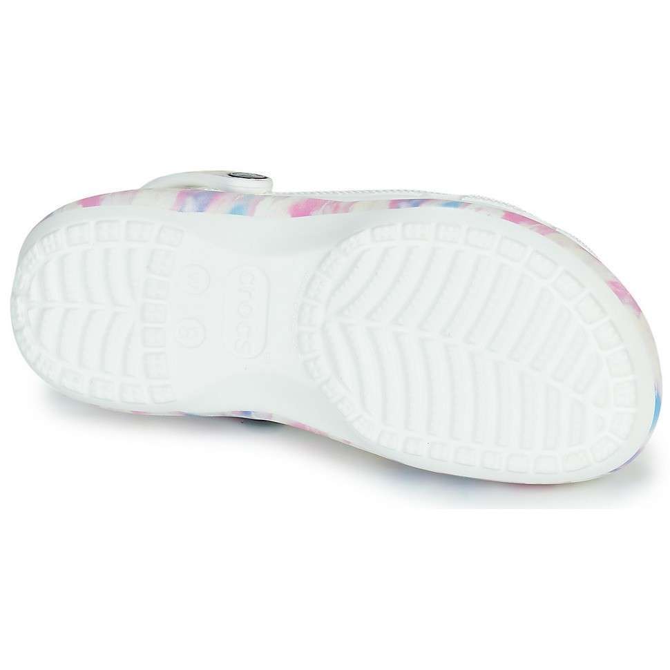 Жіночі Crocs Classic Platform Dream Clog White/Multi — фото 12