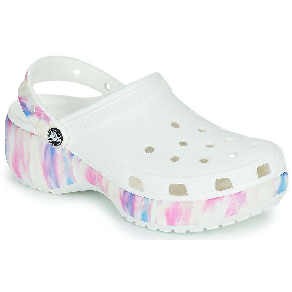 Жіночі Crocs Classic Platform Dream Clog White/Multi — фото 6