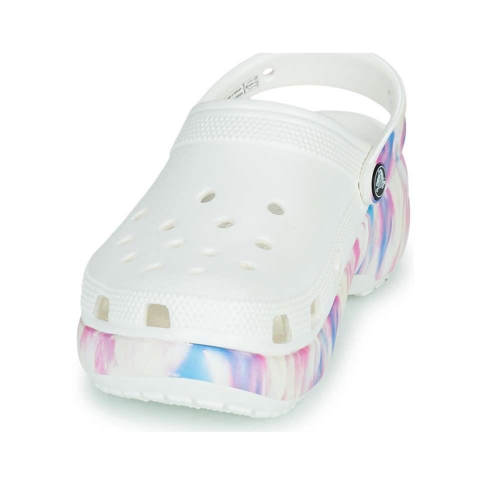 Жіночі Crocs Classic Platform Dream Clog White/Multi — фото 8