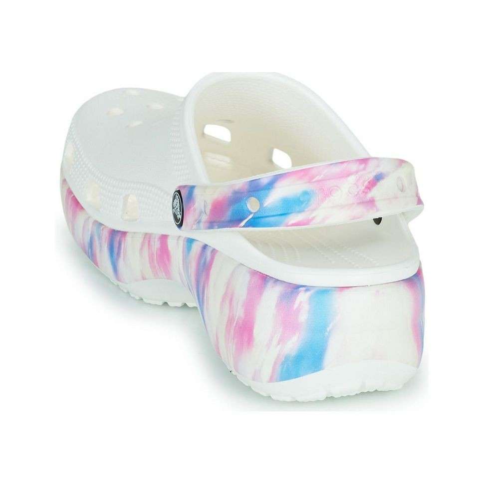 Жіночі Crocs Classic Platform Dream Clog White/Multi — фото 10