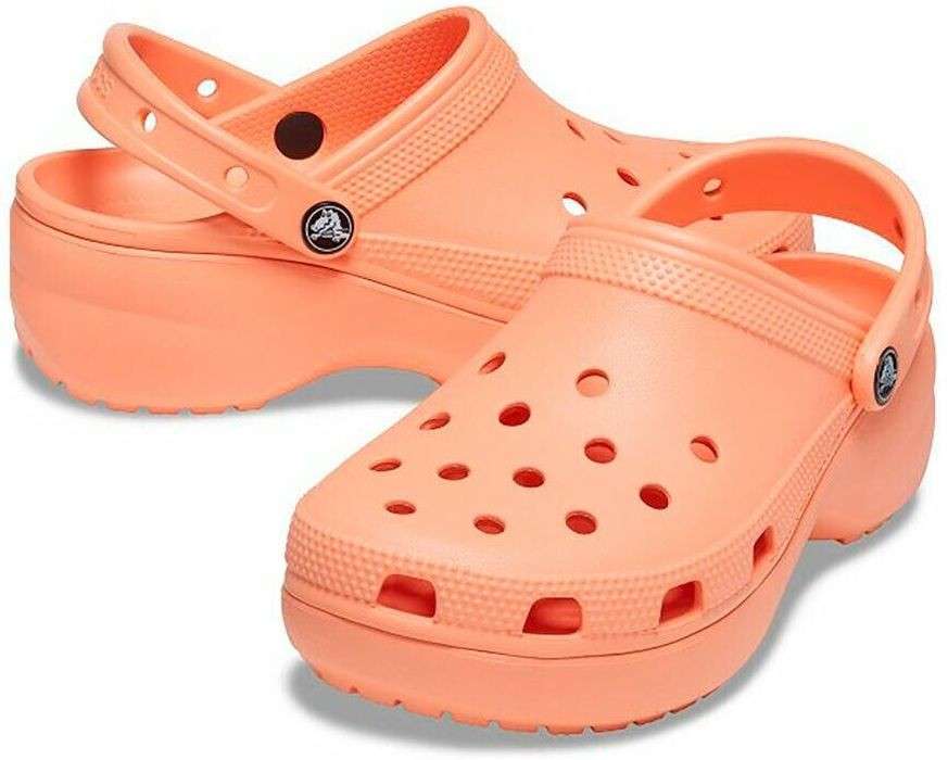 Жіночі Crocs Classic Clog Platform Papaya