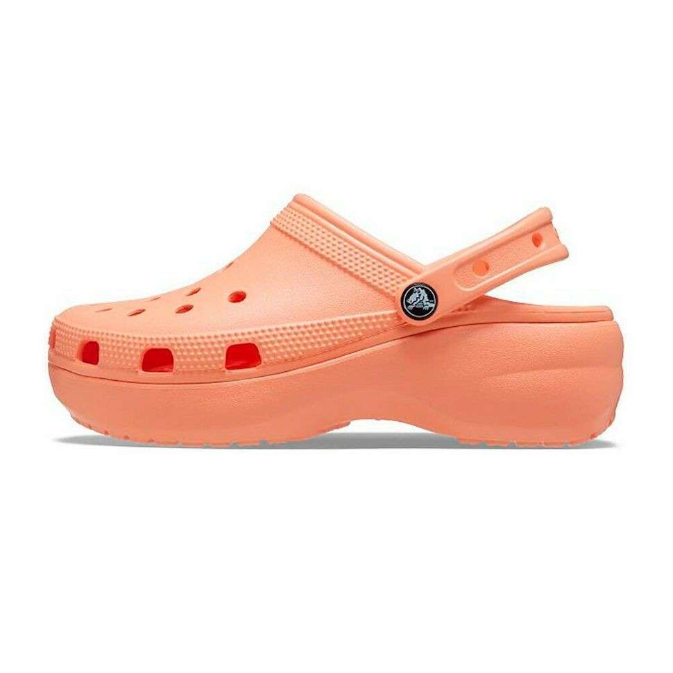 Жіночі Crocs Classic Clog Platform Papaya — фото 12