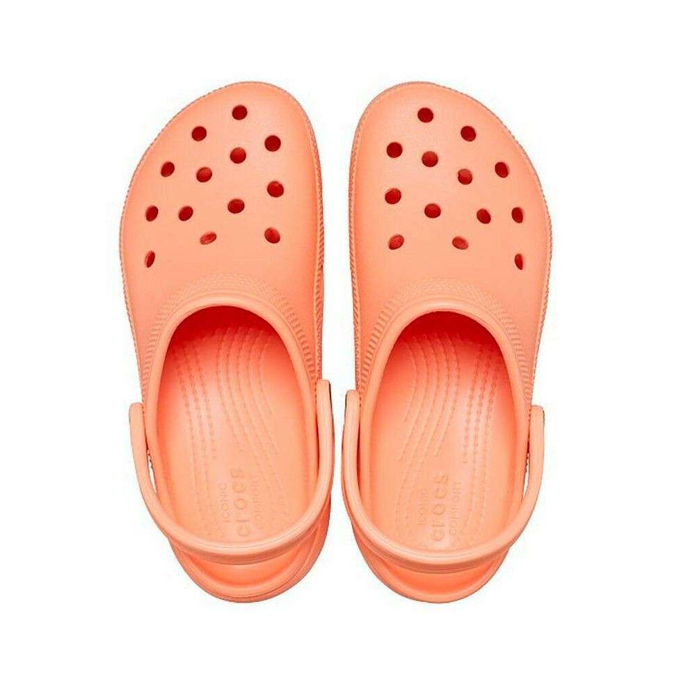 Жіночі Crocs Classic Clog Platform Papaya — фото 13