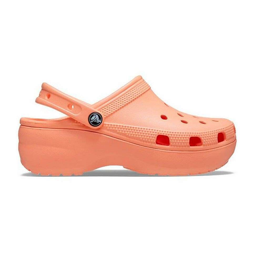 Жіночі Crocs Classic Clog Platform Papaya — фото 10