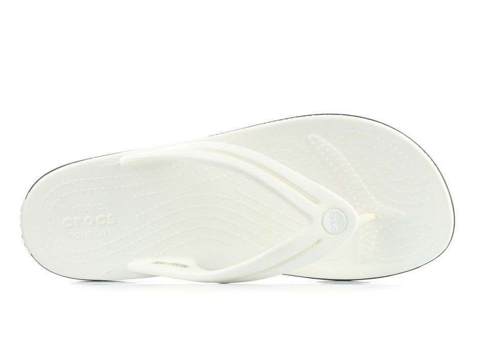 В'єтнамки Crocs Crocband Flip Flop White — фото 7