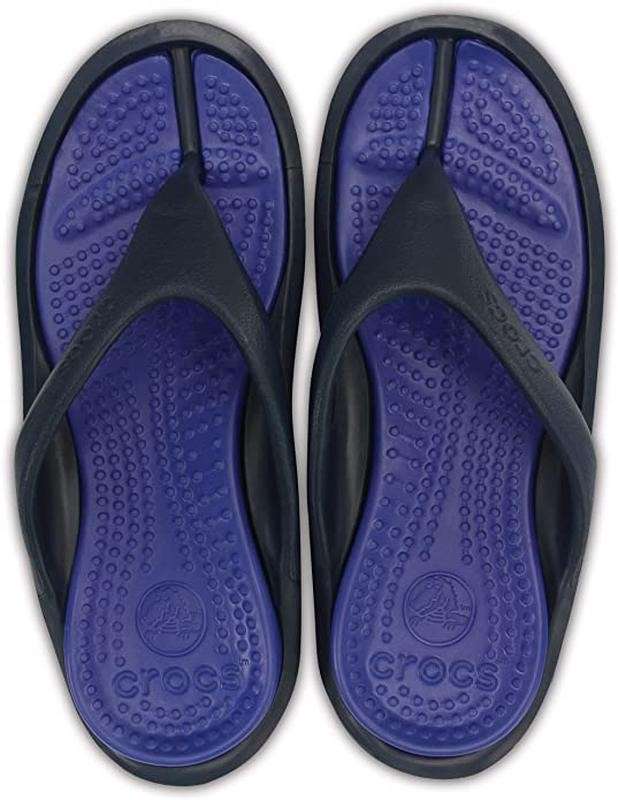 Чоловічі в'єтнамки Crocs Athens Flip Navy/Cerulean Blue — фото 3