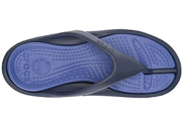 Чоловічі в'єтнамки Crocs Athens Flip Navy/Cerulean Blue — фото 5