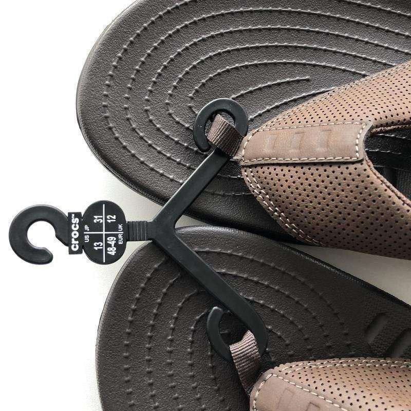 Чоловічі в'єтнамки Crocs Bogota Flip Flop Espresso — фото 9