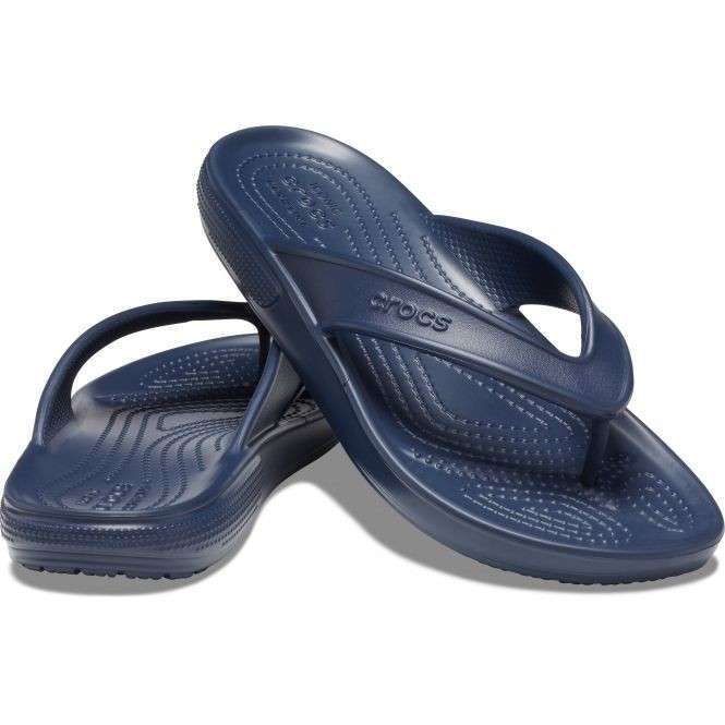 Чоловічі в'єтнамки Crocs Classic II Flip Flops Navy — фото 1