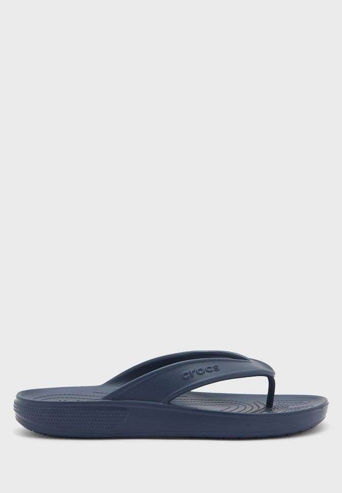 Чоловічі в'єтнамки Crocs Classic II Flip Flops Navy — фото 6