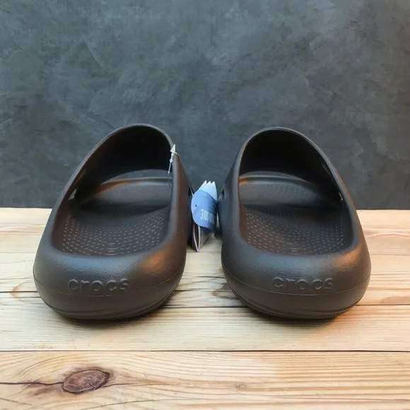 Чоловічі Crocs Меллоу Чорні шльопанці Mellow Recovery Slide Black — фото 10