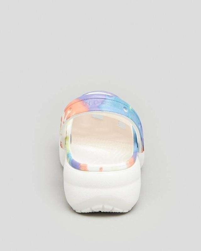 Жіночі Crocs Classic Clog Platform Tie Dye Oxygen/Multi — фото 12