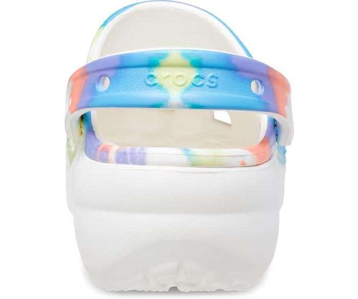 Жіночі Crocs Classic Clog Platform Tie Dye Oxygen/Multi — фото 6