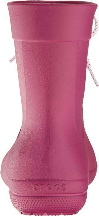 Жіночі гумові чоботи Crocs Freesail Shorty Rain Boot Pink Berry — фото 3