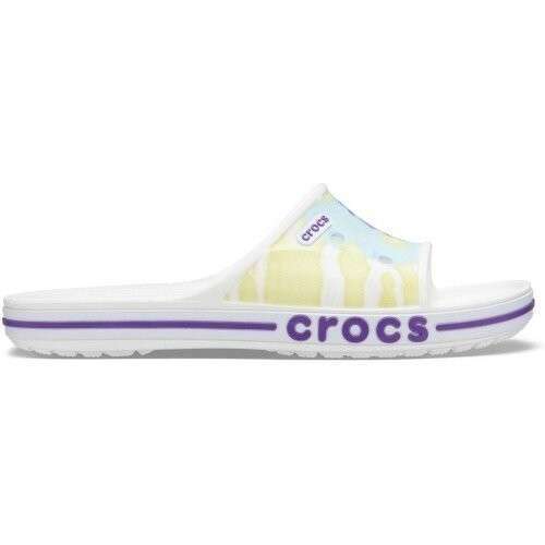 Чоловічі шльопанці Crocs Bayaband Tie-Dye Mania Slide — фото 5