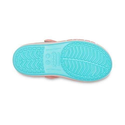 Дитячі сандалії для дівчинки Crocs Bayaband Sandal Kids Pool — фото 4