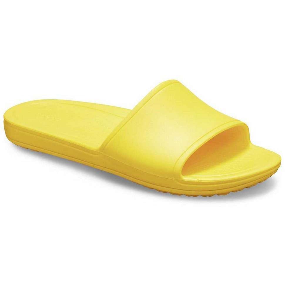 Crocs Шльопанці Жовті Sloane Slide Women Yellow Croslite — фото 3