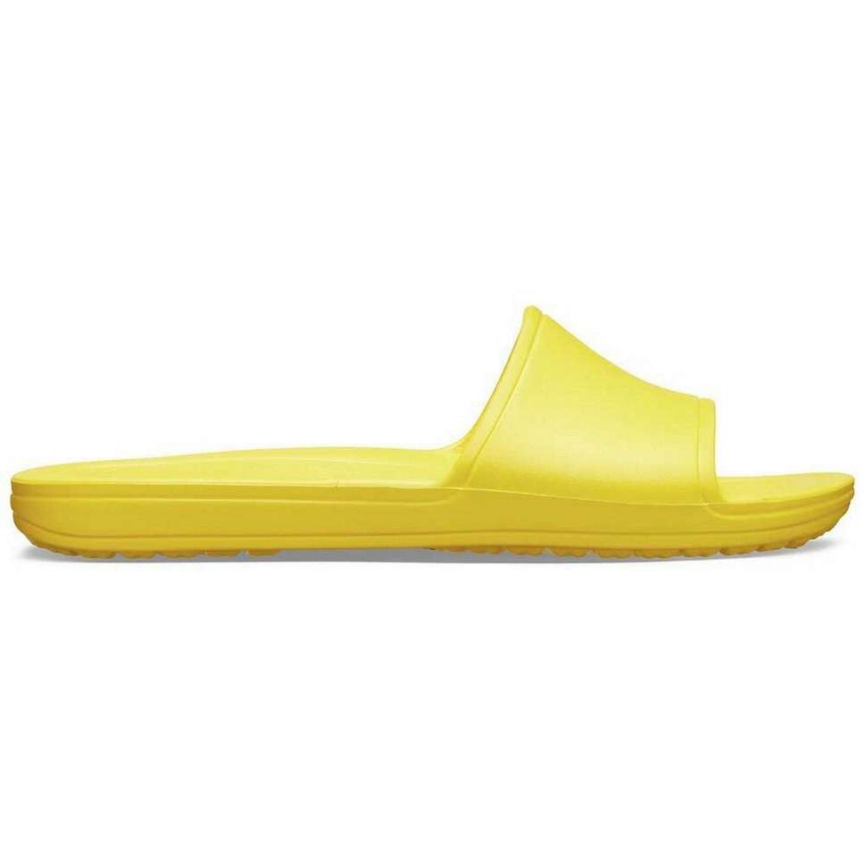 Crocs Шльопанці Жовті Sloane Slide Women Yellow Croslite — фото 5
