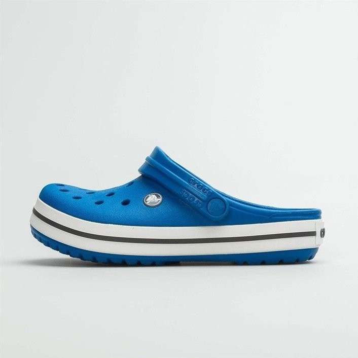 Чоловічі Crocs Crocband Clogs Bright Cobalt/Charcoal — фото 6