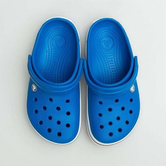 Чоловічі Crocs Crocband Clogs Bright Cobalt/Charcoal — фото 7