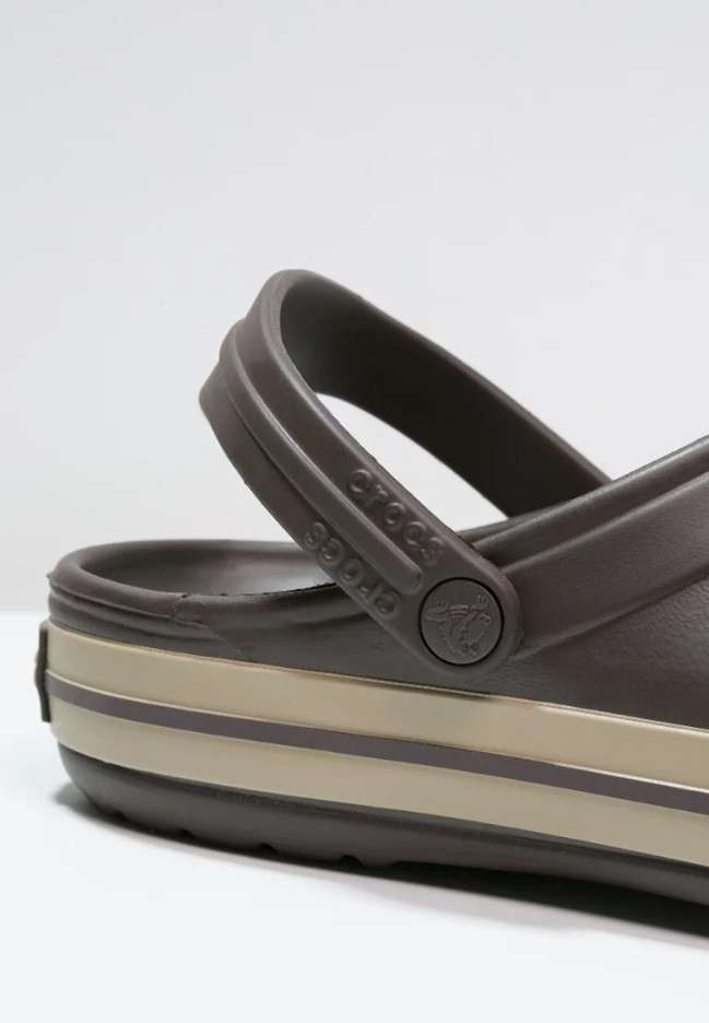 Жіночі Crocs крокбенд коричневі Crocband Clog Espresso Khaki — фото 4