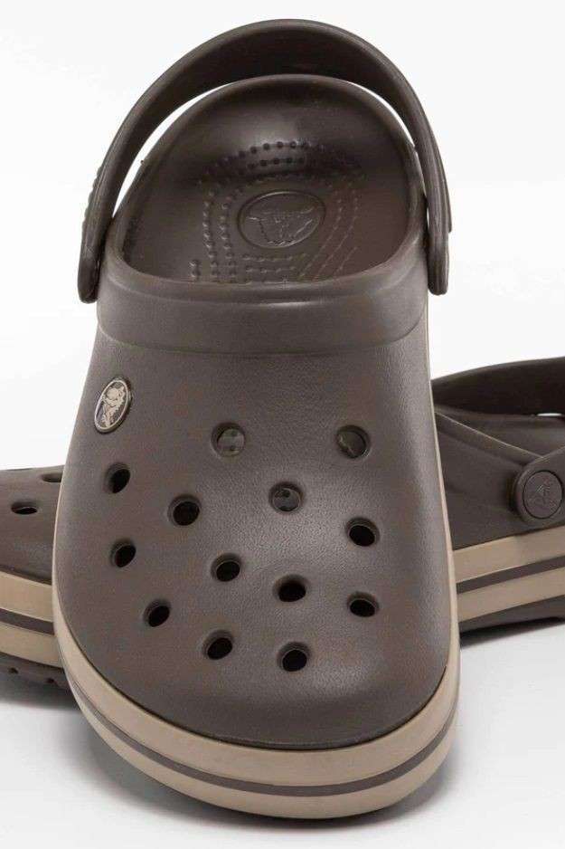 Жіночі Crocs крокбенд коричневі Crocband Clog Espresso Khaki — фото 5