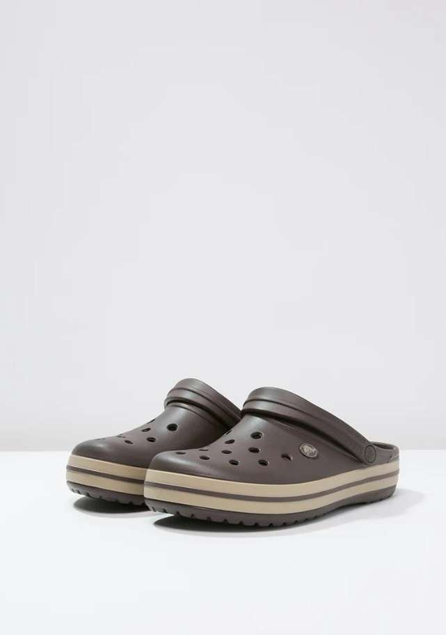 Жіночі Crocs крокбенд коричневі Crocband Clog Espresso Khaki — фото 7