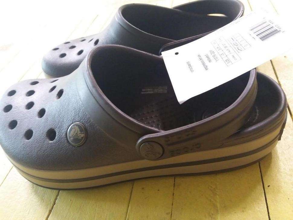 Жіночі Crocs крокбенд коричневі Crocband Clog Espresso Khaki — фото 9