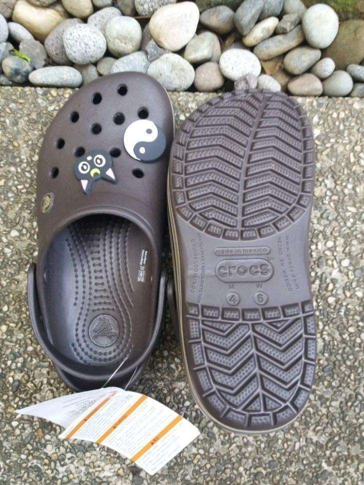 Жіночі Crocs крокбенд коричневі Crocband Clog Espresso Khaki — фото 10
