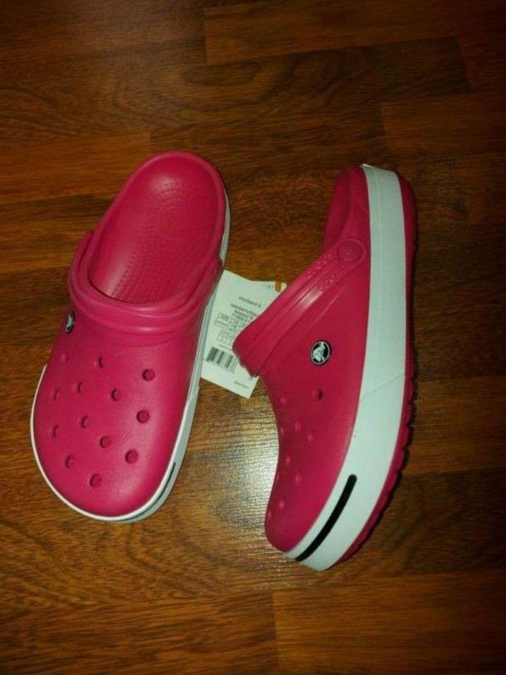 Crocs Crocband Clog II Raspberry/Black — фото 6