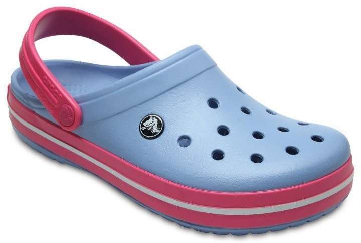 Crocs Crocband Clog Chambray Blue/Paradise Pink — фото 3