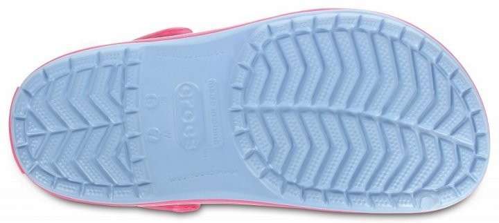 Crocs Crocband Clog Chambray Blue/Paradise Pink — фото 5