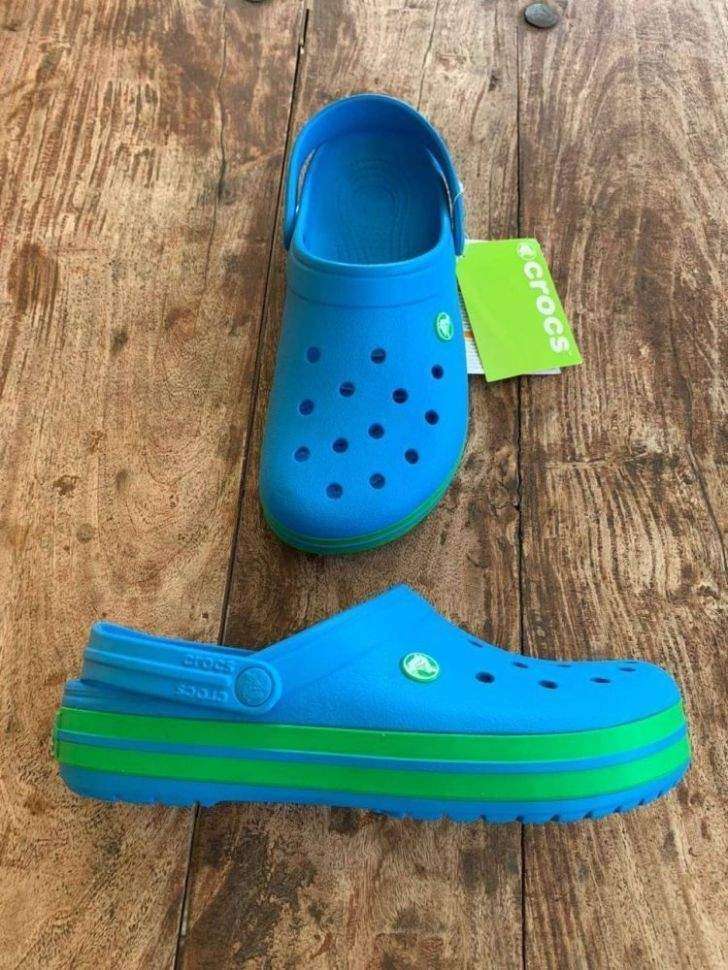 Crocs Crocband Clog Ocean/Grass Green — фото 2