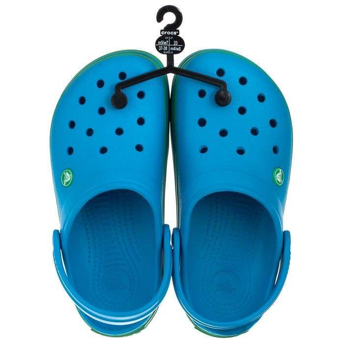 Crocs Crocband Clog Ocean/Grass Green — фото 9