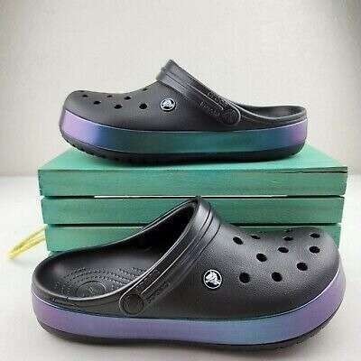 Чоловічі Crocs Crocband Iridescent Band Clog Black — фото 12
