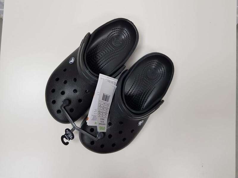 Чоловічі Crocs Crocband Iridescent Band Clog Black — фото 3