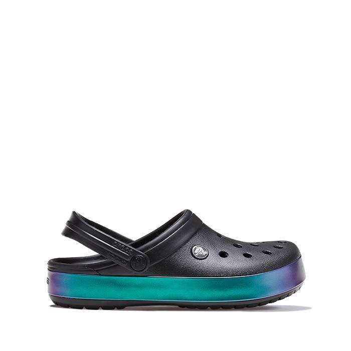 Чоловічі Crocs Crocband Iridescent Band Clog Black — фото 7