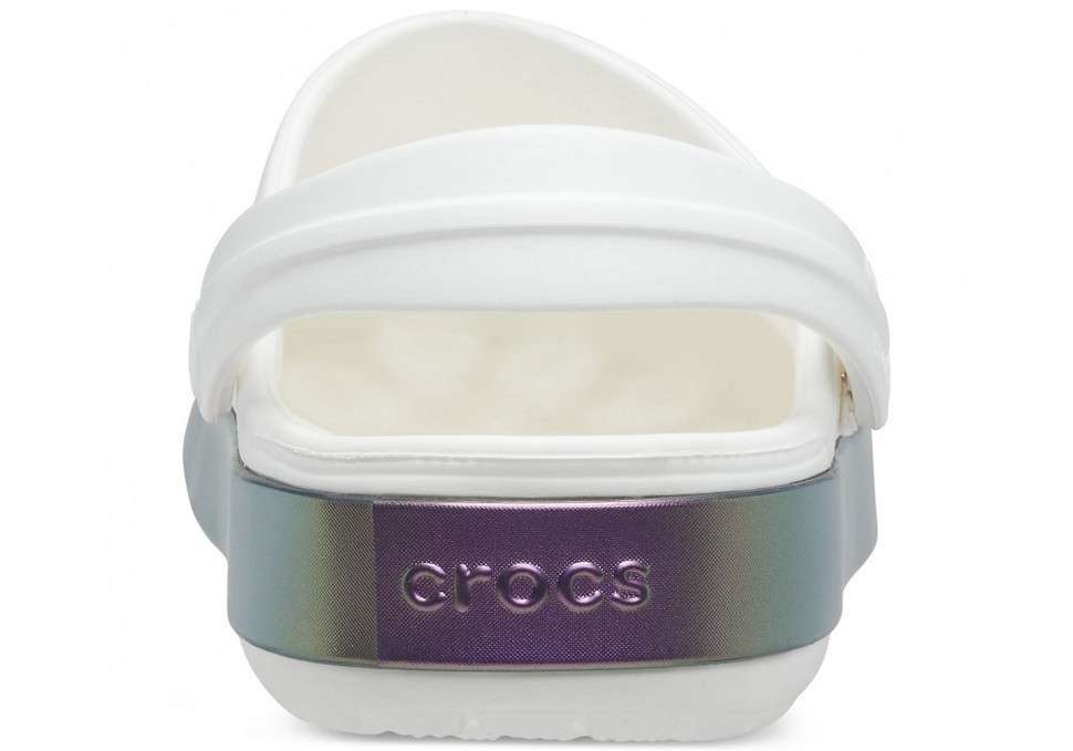 Чоловічі Crocs Crocband Iridescent Band Clog White — фото 8