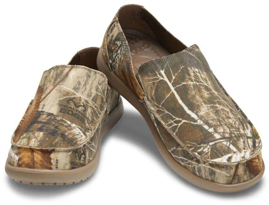 Crocs Сліпони Мокасини Чоловічі Санта Круз Камуфляж Santa Cruz Realtree Edge Slip-on