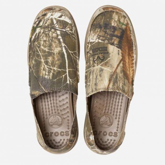 Crocs Сліпони Мокасини Чоловічі Санта Круз Камуфляж Santa Cruz Realtree Edge Slip-on — фото 6