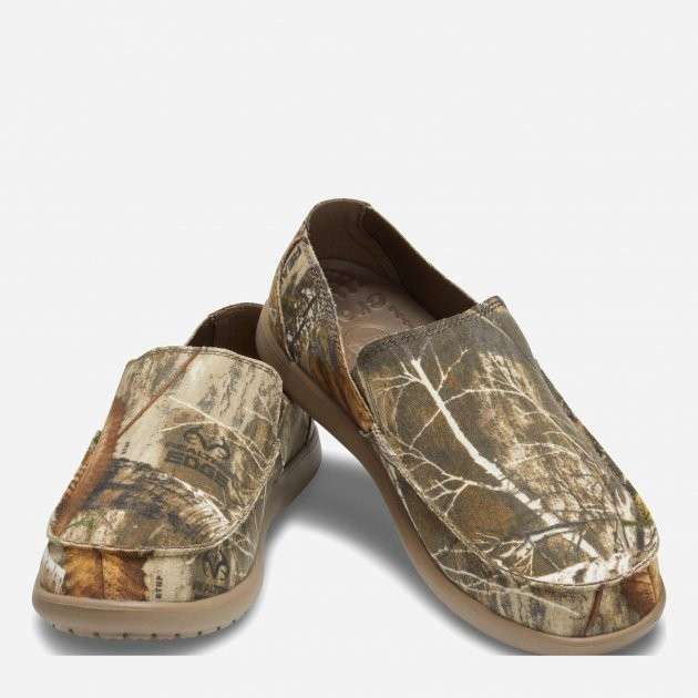 Crocs Сліпони Мокасини Чоловічі Санта Круз Камуфляж Santa Cruz Realtree Edge Slip-on — фото 9